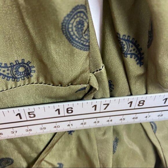 NWT Show Me Your Mumu‎ Olive Green Ruffle Long Sleeve Dress Size Small New Tags - Picture 9 of 11